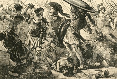 I Tebani e i Macedoni a Cheronea da Unbekannt