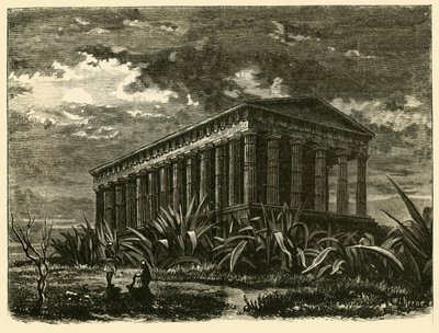 Il Theseum ad Atene, 1890 da Unbekannt