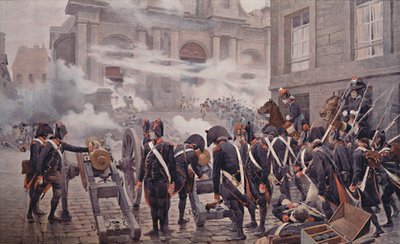 Il tredicesimo Vendemmiaio, 5 ottobre 1795, 1896 da Unbekannt
