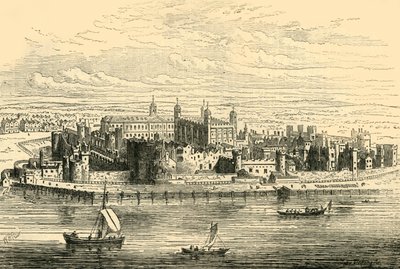 La Torre di Londra, c1872 da Unbekannt