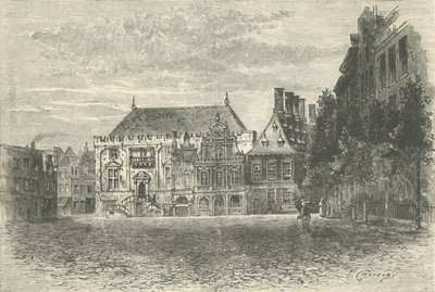 Il Municipio, Haarlem, 1890 da Unbekannt