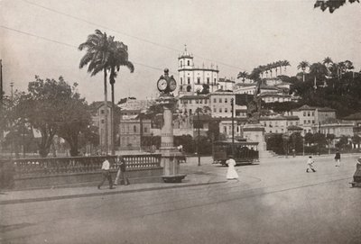 Il tram che passa per la Praca da Gloria, 1914 da Unbekannt