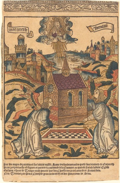 Il Trasporto della Santa Casa di Loreto da Unbekannt