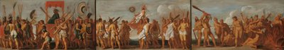 Il trattamento dei prigionieri di guerra da parte dei Tupinambá, c.1630 da Unbekannt