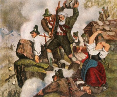 La lotta tirolese per la libertà, 1809, 1936 da Unbekannt