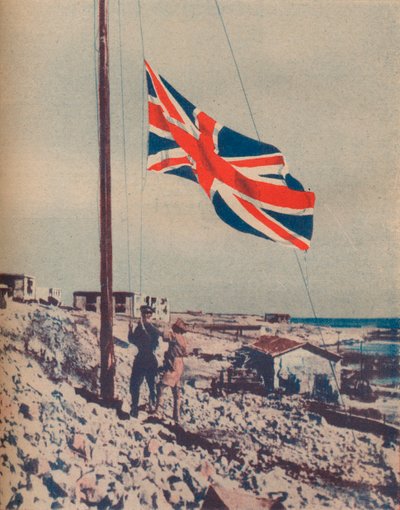 La Union Jack sventola su Tobruk da Unbekannt