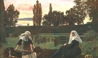 La valle del riposo, 1858-1859, c1902 da Unbekannt