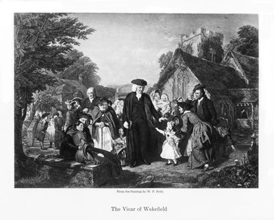 Il vicario di Wakefield, c1850 da Unbekannt