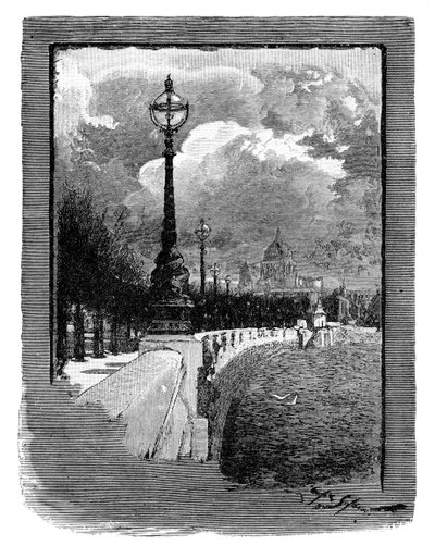 Il Victoria Embankment, Londra da Unbekannt