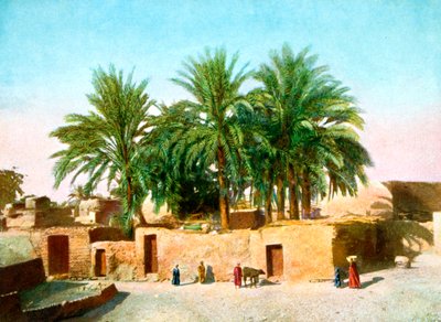 Il villaggio di Karnak, Egitto, XX secolo da Unbekannt