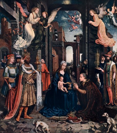 La Vergine Maria con Gesù, 1913 da Unbekannt