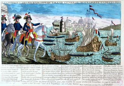 I viaggi e le imprese del generale Bonaparte, XIX secolo da Unbekannt