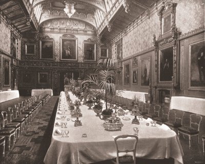 La Camera di Waterloo, Castello di Windsor, Berkshire, 1894 da Unbekannt