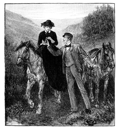 Il Corteggiamento della Principessa Reale, 1850s, 1888 da Unbekannt