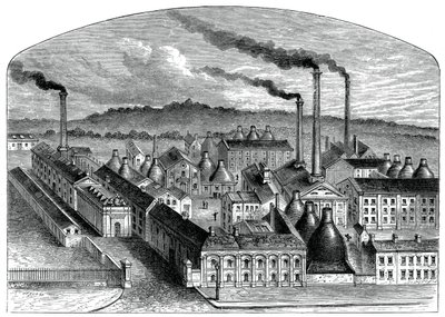 Le opere di porcellana reale di Worcester, c1880 da Unbekannt