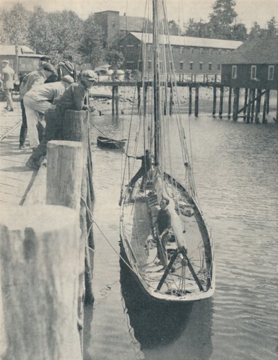 Lo yacht che ha navigato intorno al mondo, 1936 da Unbekannt