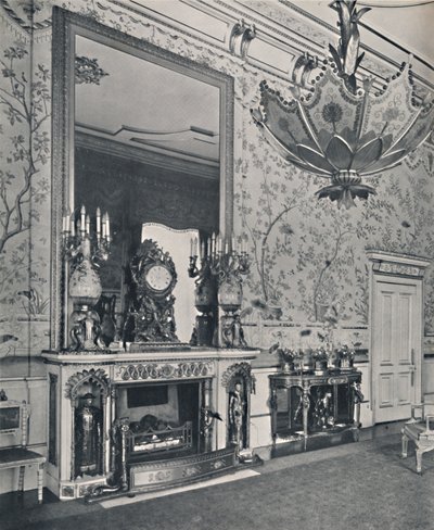 La Sala Gialla, Buckingham Palace, 1939 da Unbekannt
