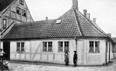 Il luogo di nascita di Hans Andersen, Odense, Danimarca, c1920 da Unbekannt