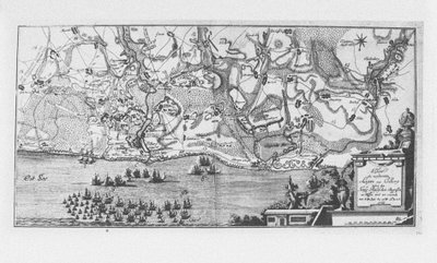La cattura della fortezza prussiana di Kolberg il 16 dicembre 1761 da Unbekannt