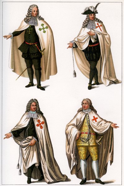 I principali ordini cavallereschi di Spagna e Portogallo, 1791, 1902 da Unbekannt
