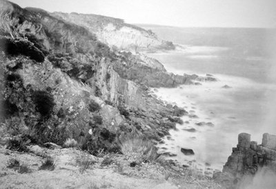 La costa intorno a Port Jackson, Nuovo Galles del Sud, Australia, 1885 da Unbekannt