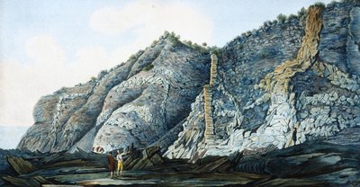 Il cono del Monte Somma, Regno di Napoli, c 1776 da Unbekannt