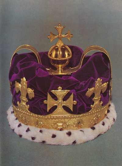 La corona fatta per il Principe di Galles nel 1729 da Unbekannt