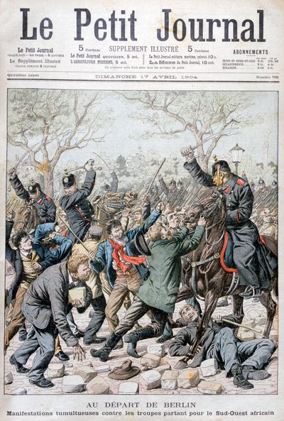 La partenza da Berlino, 1904 da Unbekannt