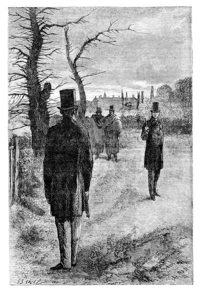 Il duello tra il Duca di Wellington e il Conte di Winchelsea da Unbekannt