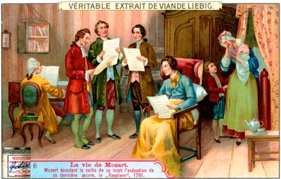 Il Morente Mozart che Ascolta l
