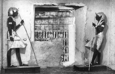 La prima occhiata alla tomba di Tutankhamon, Egitto da Unbekannt