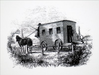 La prima carrozza passeggeri costruita da George Stephenson da Unbekannt
