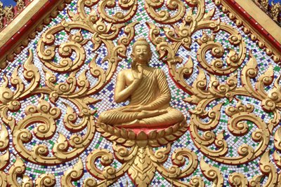 Il primo sermone di Buddha dopo aver raggiunto l