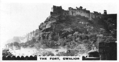 Il forte, Gwalior, Madhya Pradesh, India da Unbekannt