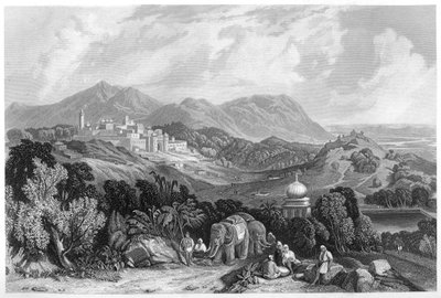 La fortezza di Nahan nel dominio di Oude, India, c1860 da Unbekannt