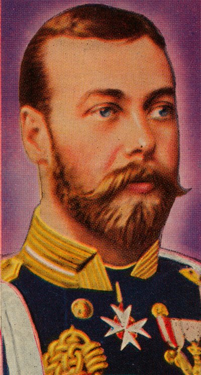 Il futuro Re Giorgio V al suo matrimonio, 1893 1935 da Unbekannt