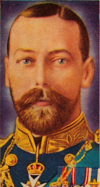 Il futuro re Giorgio V quando era principe di Galles, c1901-c1910, 1935 da Unbekannt