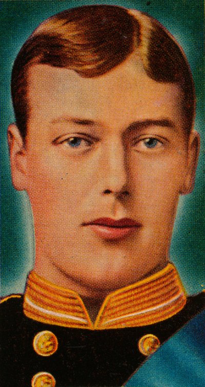 Il futuro re Giorgio V quando era sottotenente nella Royal Navy, c1880s 1935 da Unbekannt