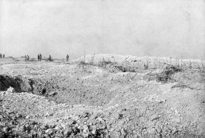 Il paesaggio di Mort-Homme, Verdun, Francia, Prima Guerra Mondiale, 1917 da Unbekannt