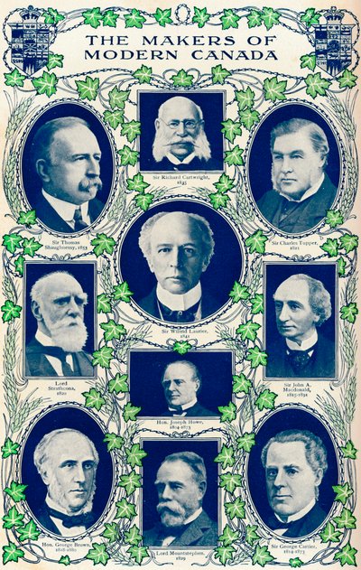 I creatori del Canada moderno, 1909 da Unbekannt