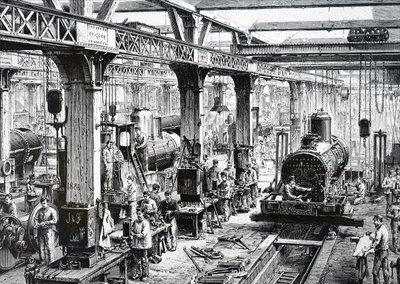 Il piano di produzione della Société Alsacienne de Constructions Mécaniques da Unbekannt