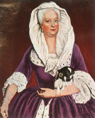 La madre di Federico il Grande, 1726, 1936 da Unbekannt