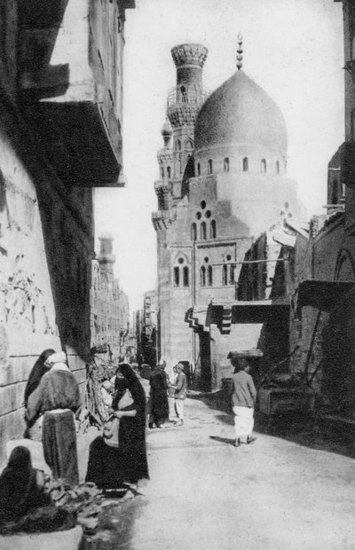 Il quartiere nativo, Il Cairo, Egitto, c1920s da Unbekannt