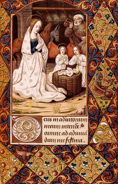 La natività da Unbekannt
