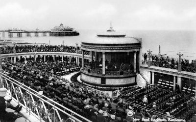Il nuovo recinto della banda, Eastbourne, East Sussex, inizio XX secolo da Unbekannt