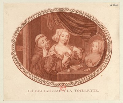La suora alla toilette da Unbekannt