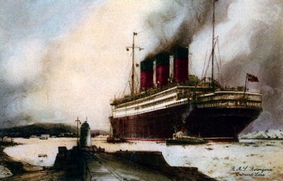 Il transatlantico RMS Berengaria da Unbekannt