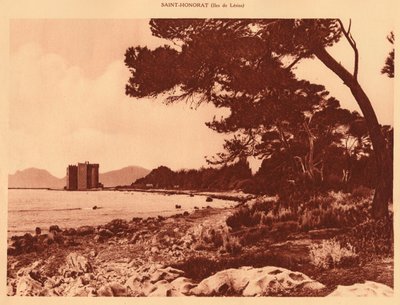 Il vecchio monastero, Saint-Honorat da Unbekannt