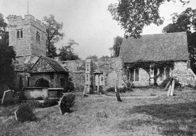 La vecchia chiesa, Chingford, Essex, 1924-1926 da Unbekannt