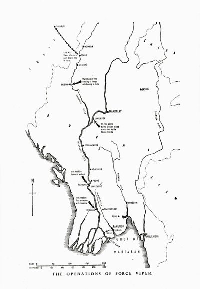 Le operazioni della Forza Viper, Birmania, Seconda Guerra Mondiale, 1942-1943, 1944 da Unbekannt